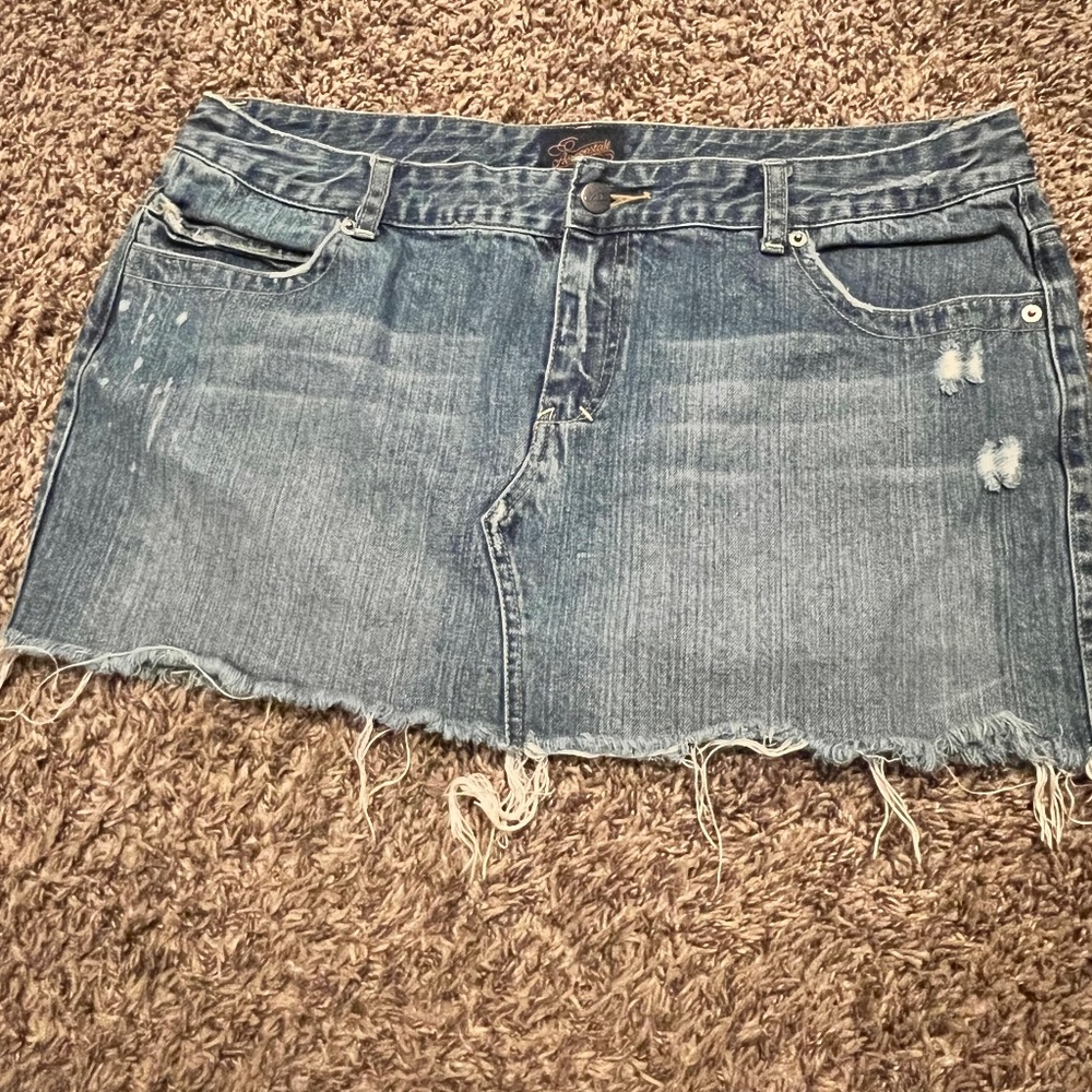 Aeropostale Denim Mini Skirt